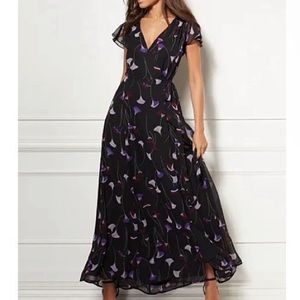 Allison Wrap Maxi Dress- Eva Mendes Collection
